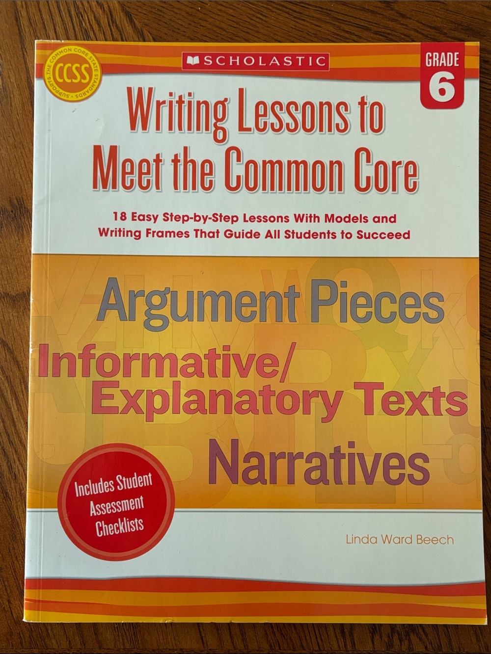 Scholastic Writing Lessons to Meet the Common Core